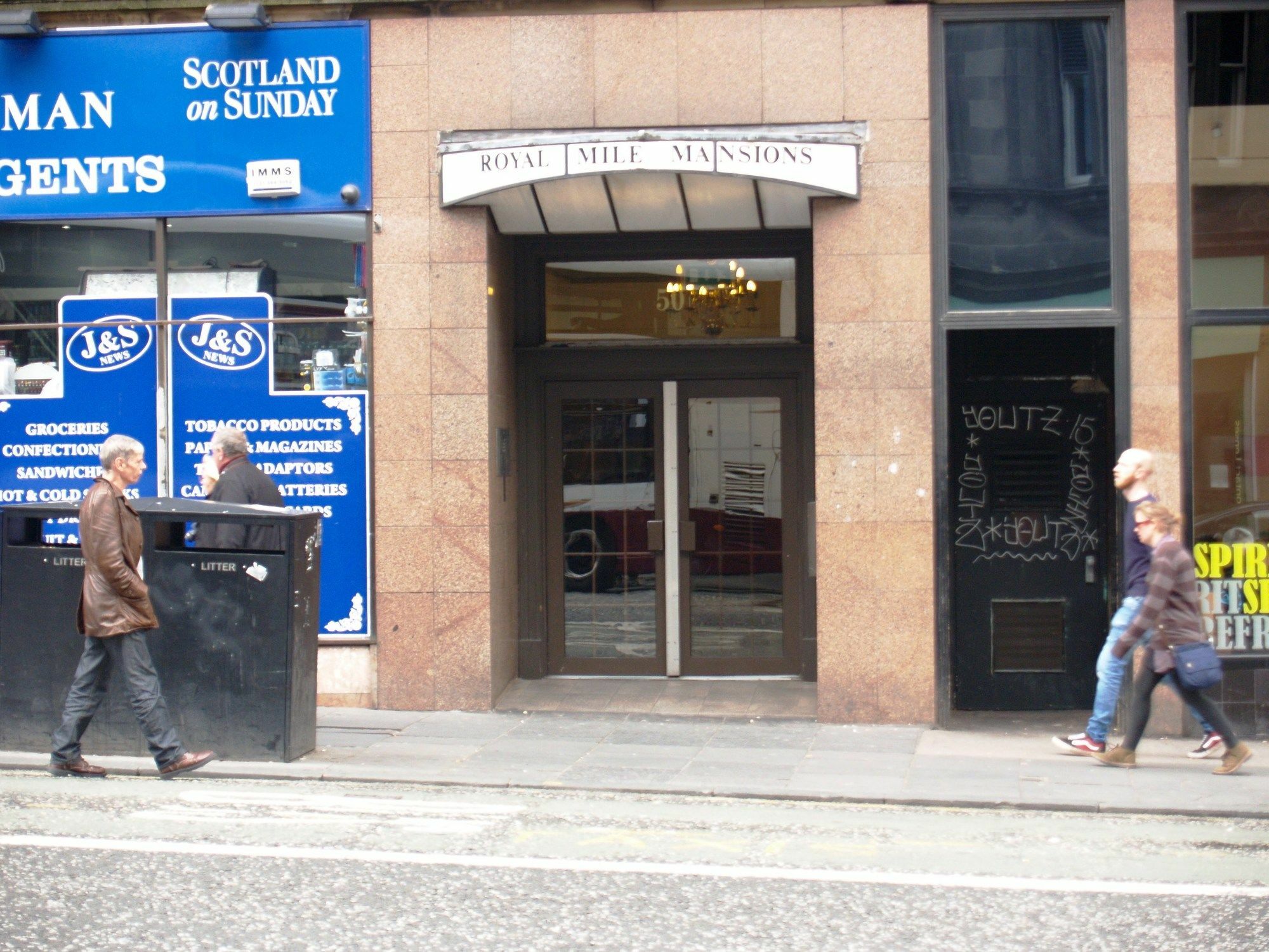 Royal Mile Mansions By Edinburgh City Apartments Dış mekan fotoğraf